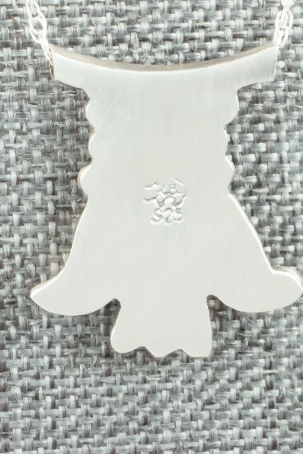 Spiny Oyster & Sterling Silver Necklace - Sharon McCarthy
