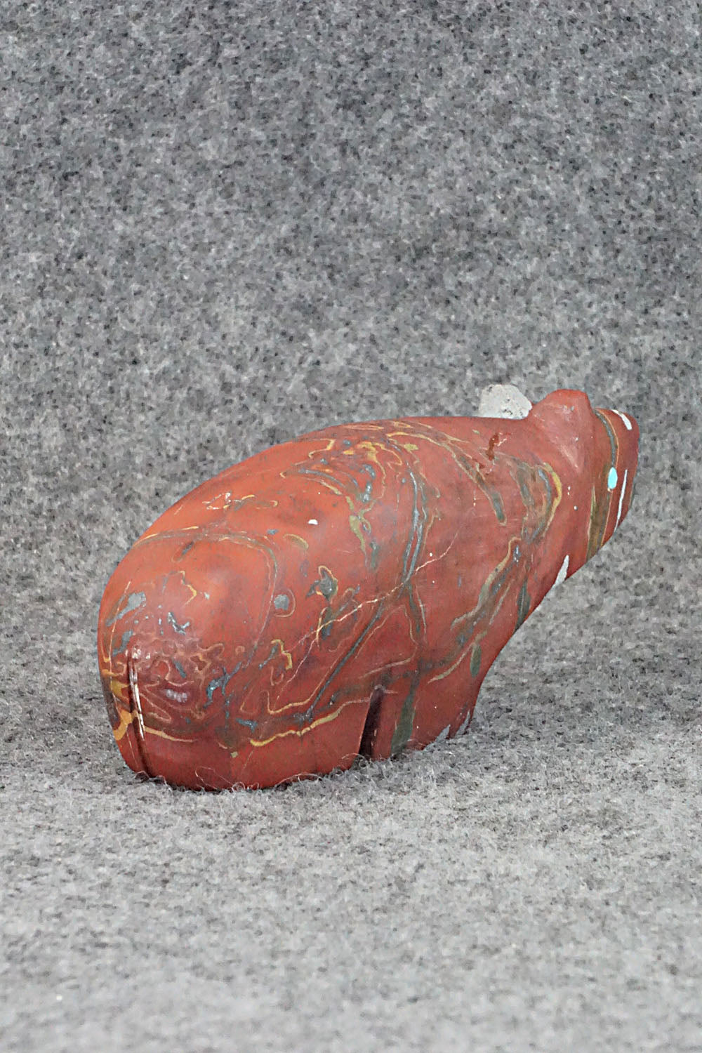 Bear Zuni Fetish Carving - Ronnie Lunasee