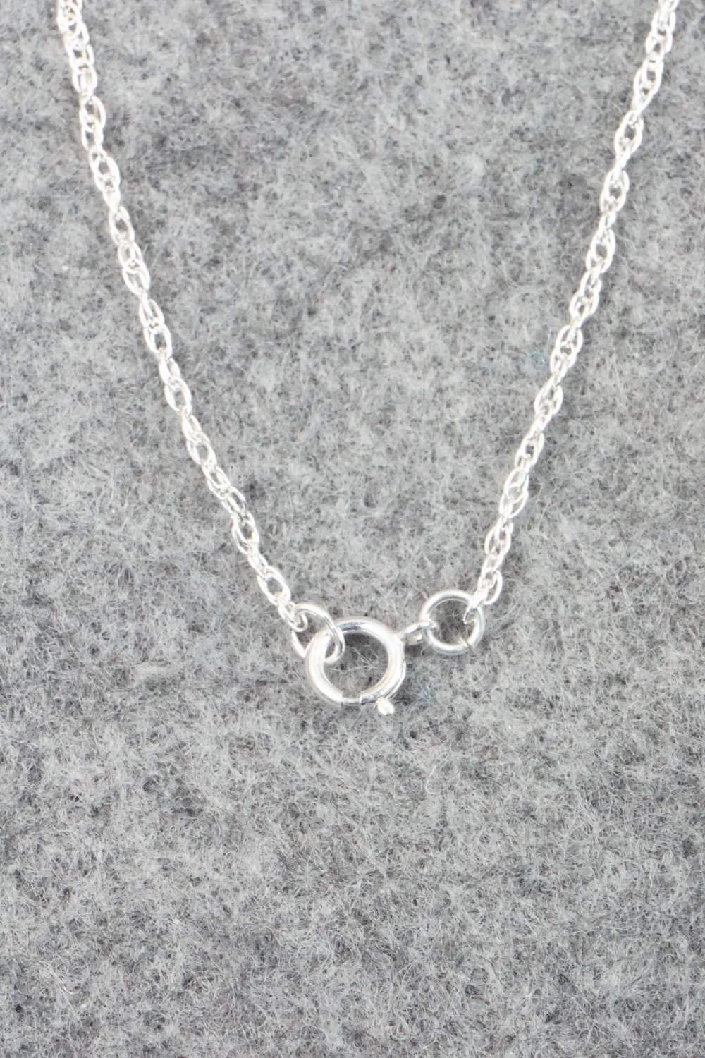 Spiny Oyster & Sterling Silver Necklace - Sharon McCarthy