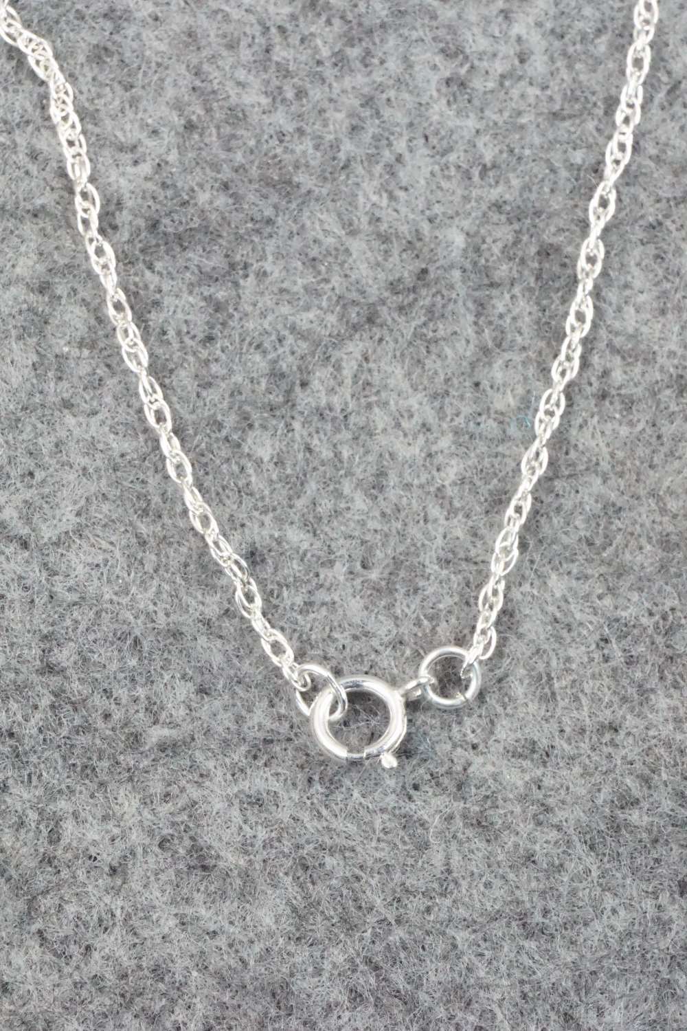 Spiny Oyster & Sterling Silver Necklace - Sharon McCarthy