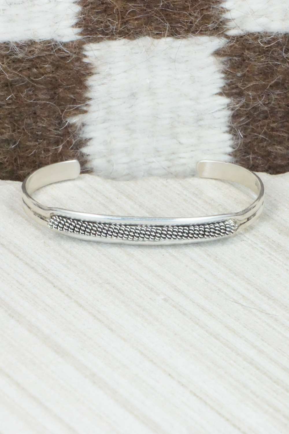 Sterling Silver Bracelet - Navajo