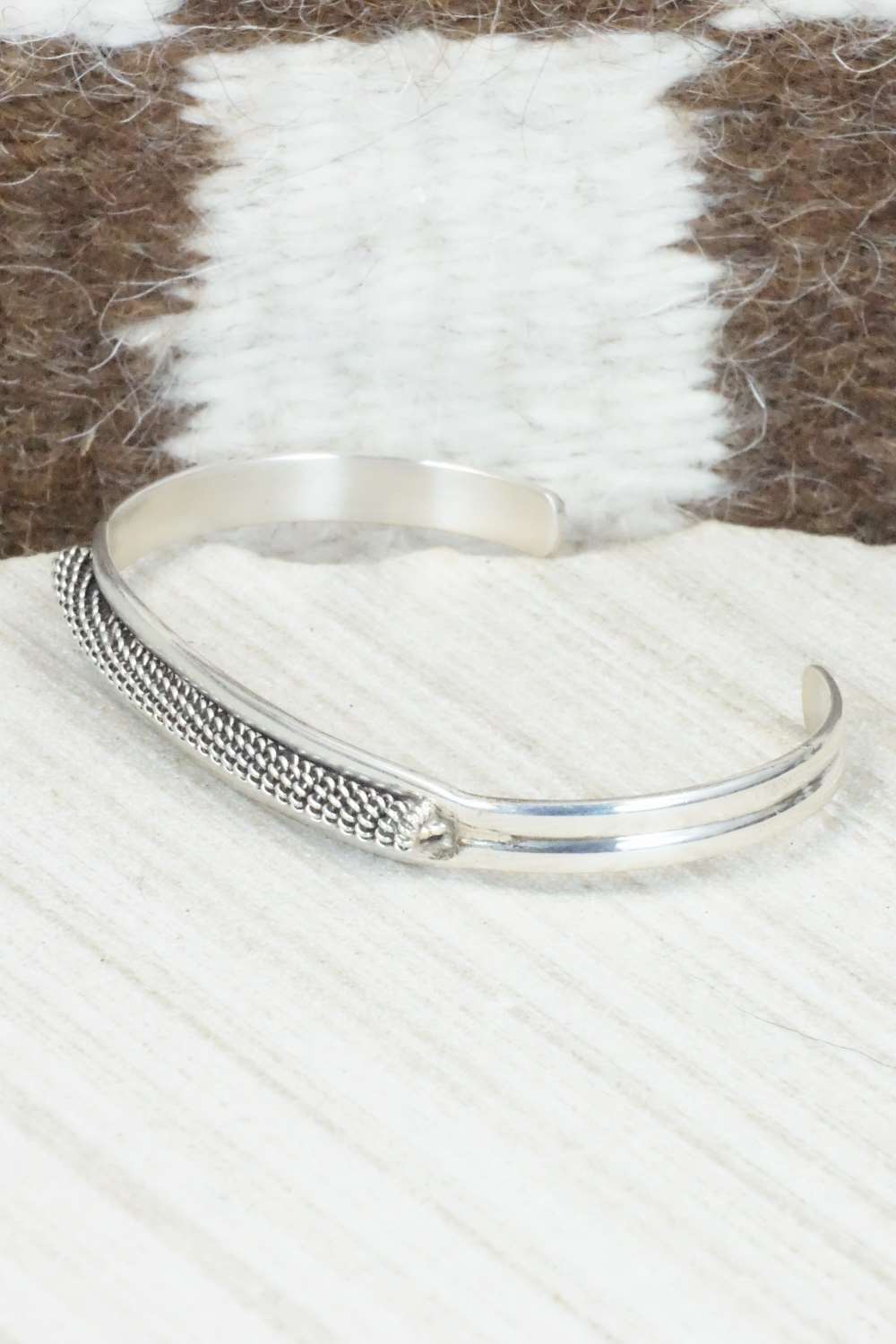 Sterling Silver Bracelet - Navajo