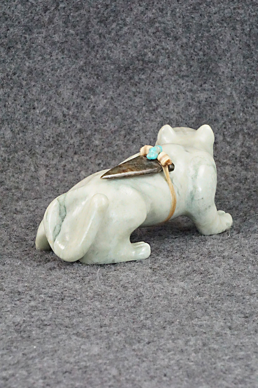 Mountain Lion Zuni Fetish Carving - Albert Eustace