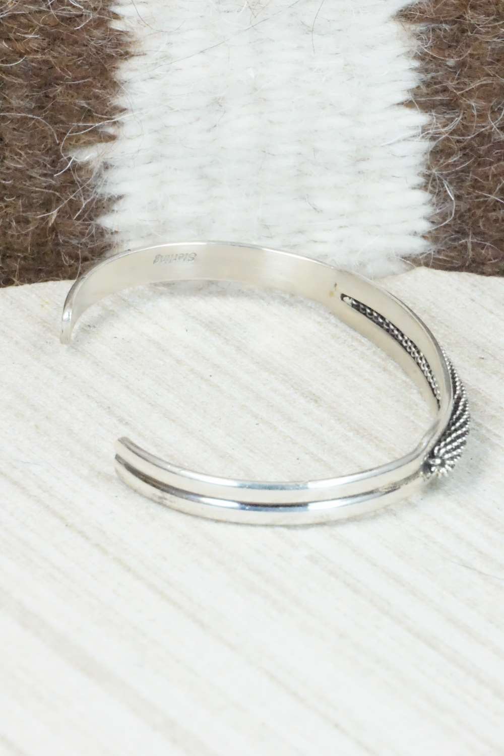 Sterling Silver Bracelet - Navajo