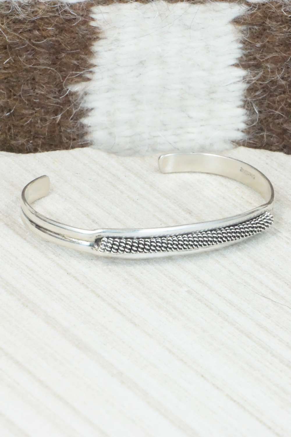 Sterling Silver Bracelet - Navajo