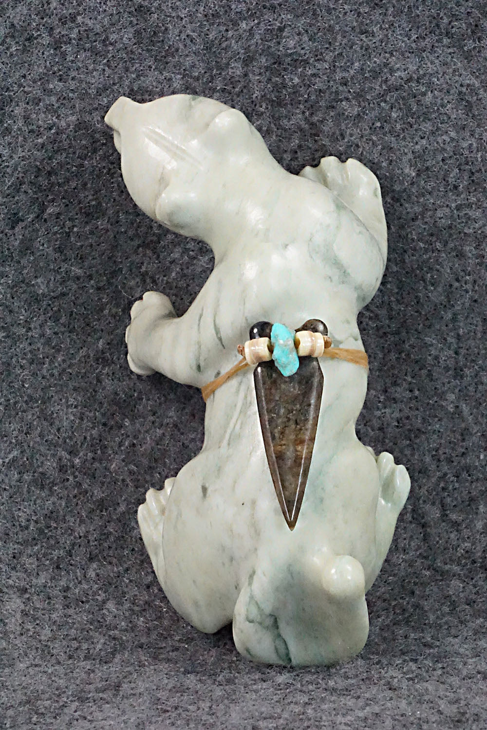 Mountain Lion Zuni Fetish Carving - Albert Eustace