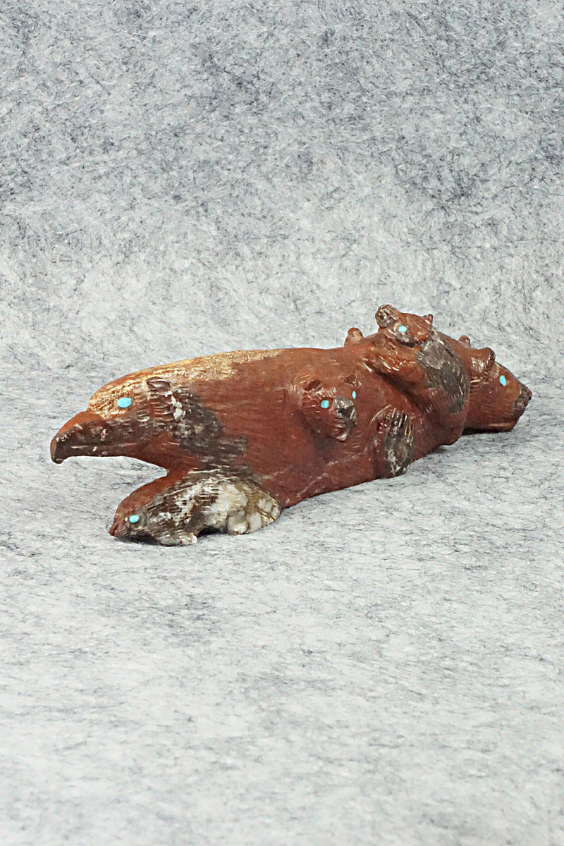 Multi Direction Zuni Fetish Carving - Lance Cheama