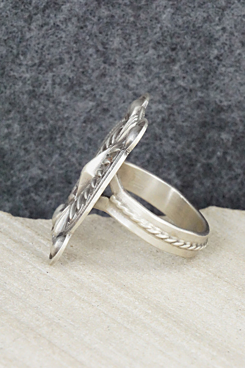 Sterling Silver Ring - Terry Charlie - Size 6.75
