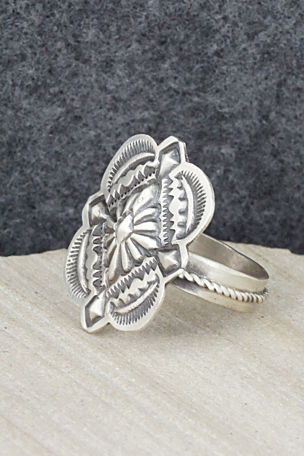 Sterling Silver Ring - Terry Charlie - Size 7.25