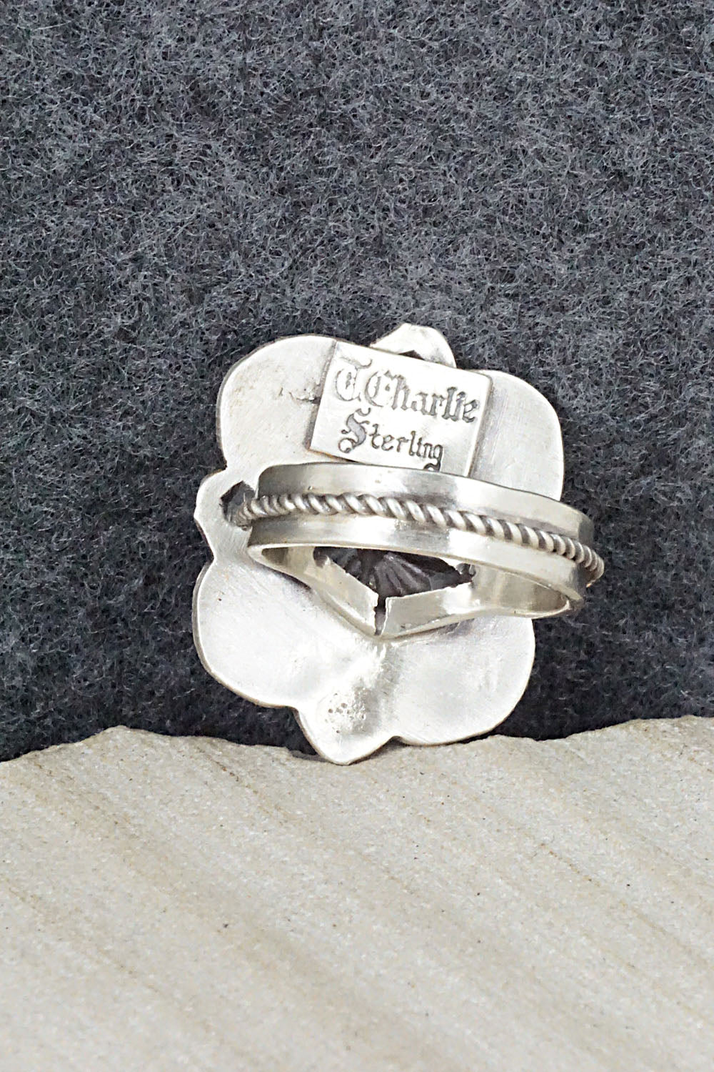 Sterling Silver Ring - Terry Charlie - Size 7.25