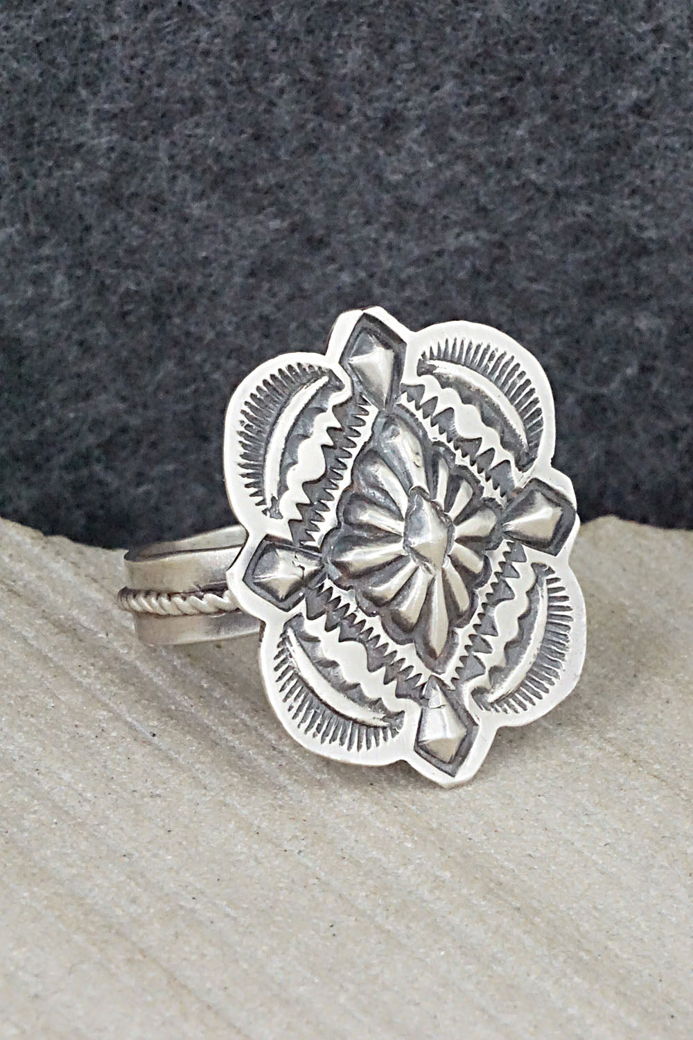 Sterling Silver Ring - Terry Charlie - Size 7.25