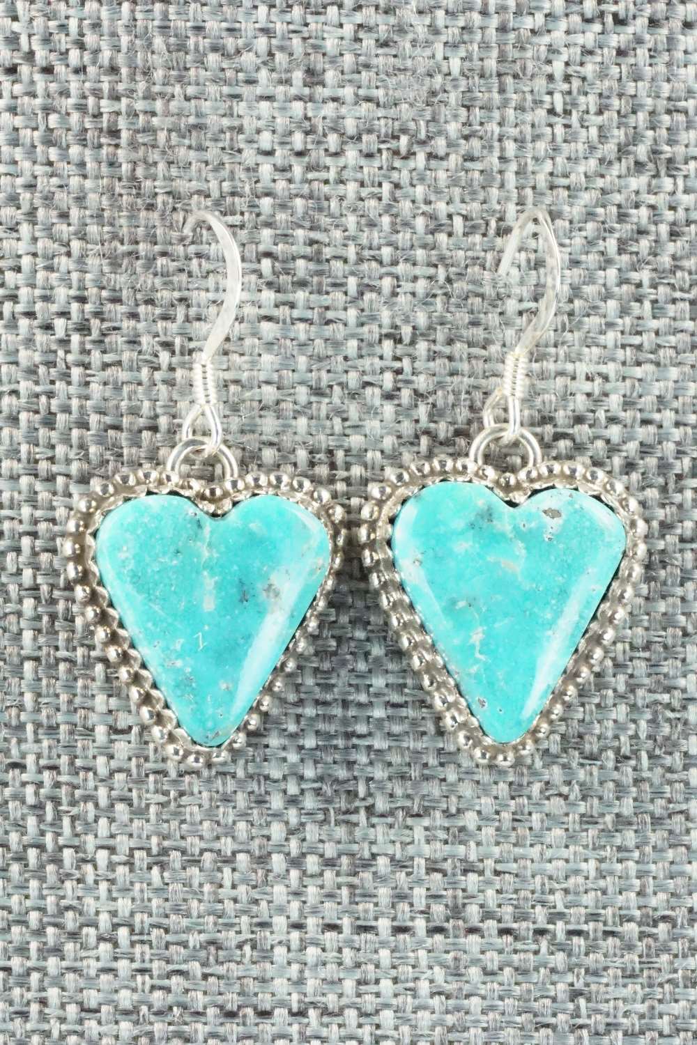 Turquoise & Sterling Silver Earrings - Daniel Benally