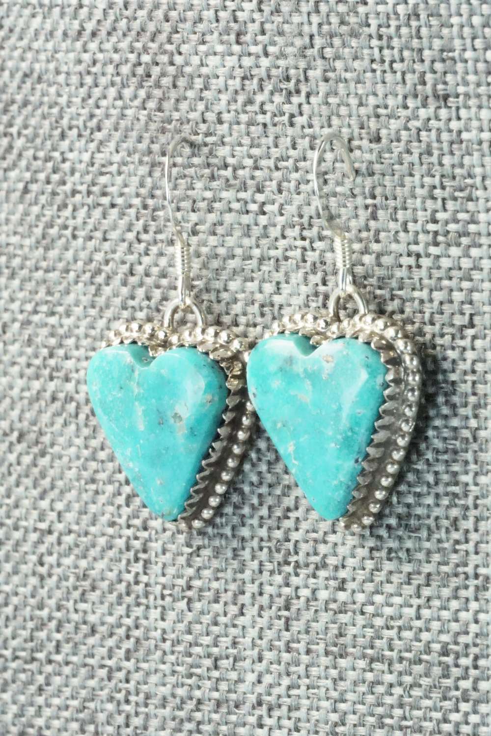 Turquoise & Sterling Silver Earrings - Daniel Benally