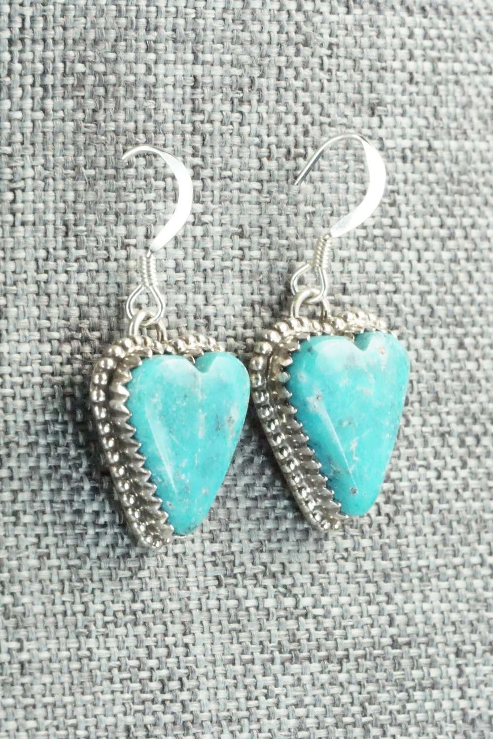 Turquoise & Sterling Silver Earrings - Daniel Benally