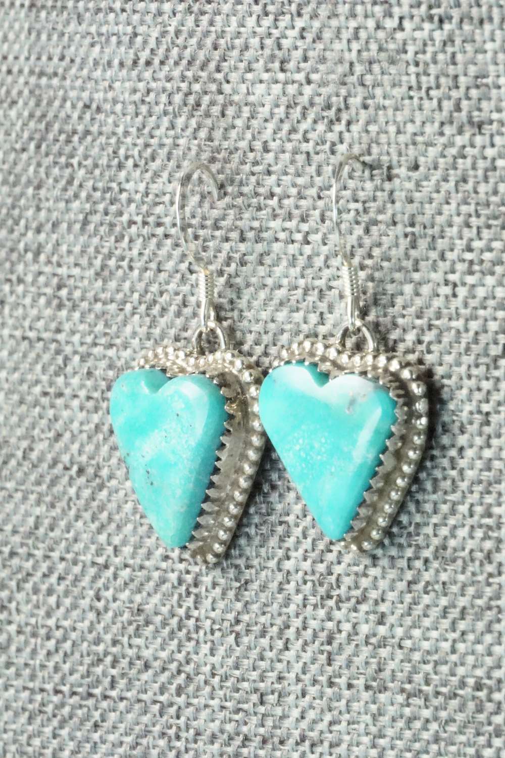 Turquoise & Sterling Silver Earrings - Daniel Benally