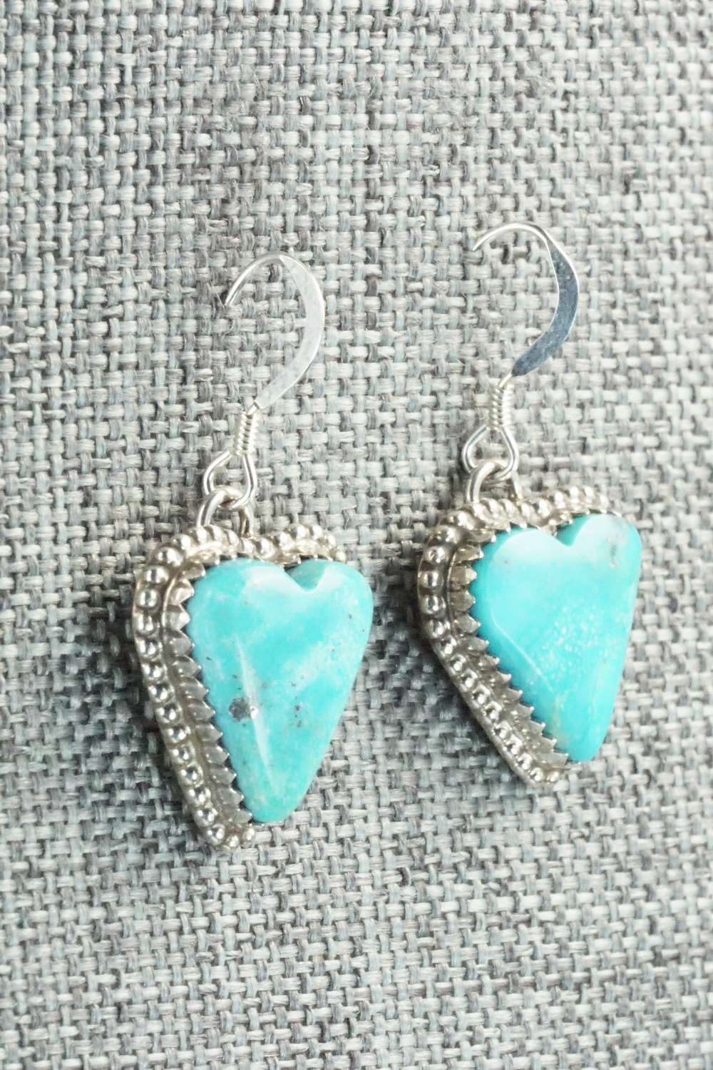 Turquoise & Sterling Silver Earrings - Daniel Benally
