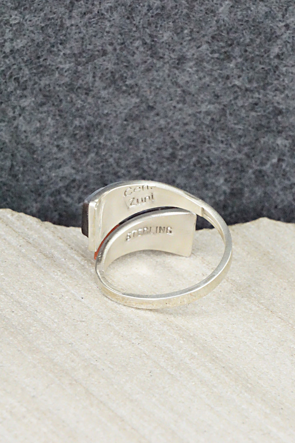 Multi Stone & Sterling Silver Ring - Mya Qualo - Size 6.25