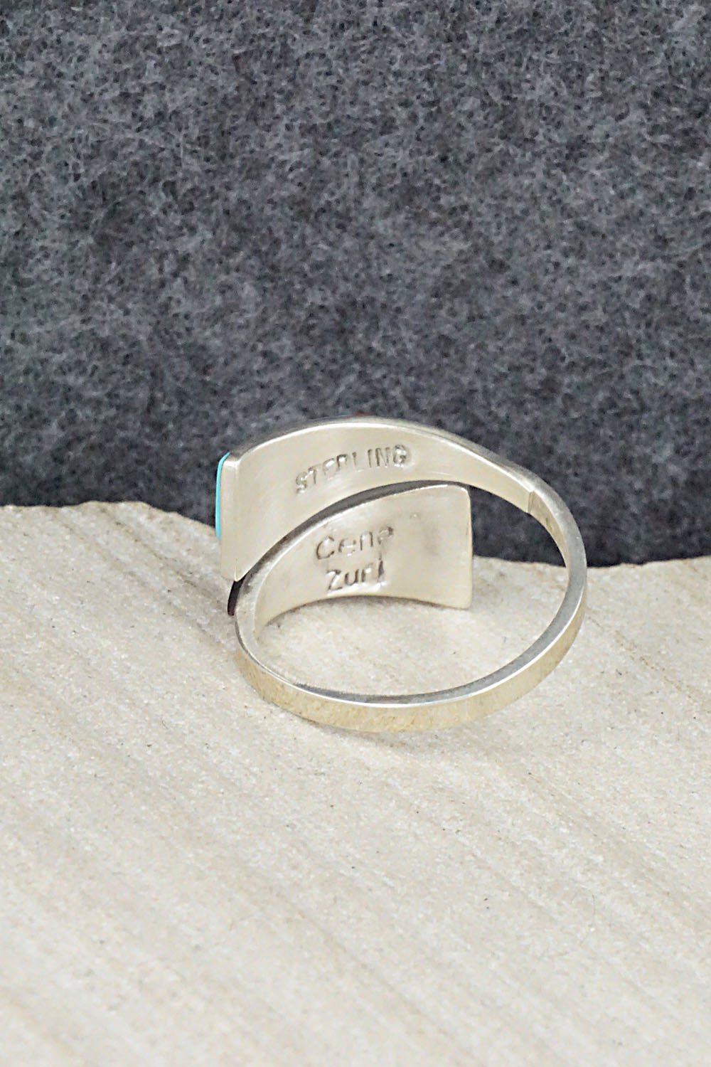 Multi Stone & Sterling Silver Ring - Mya Qualo - Size 7.5