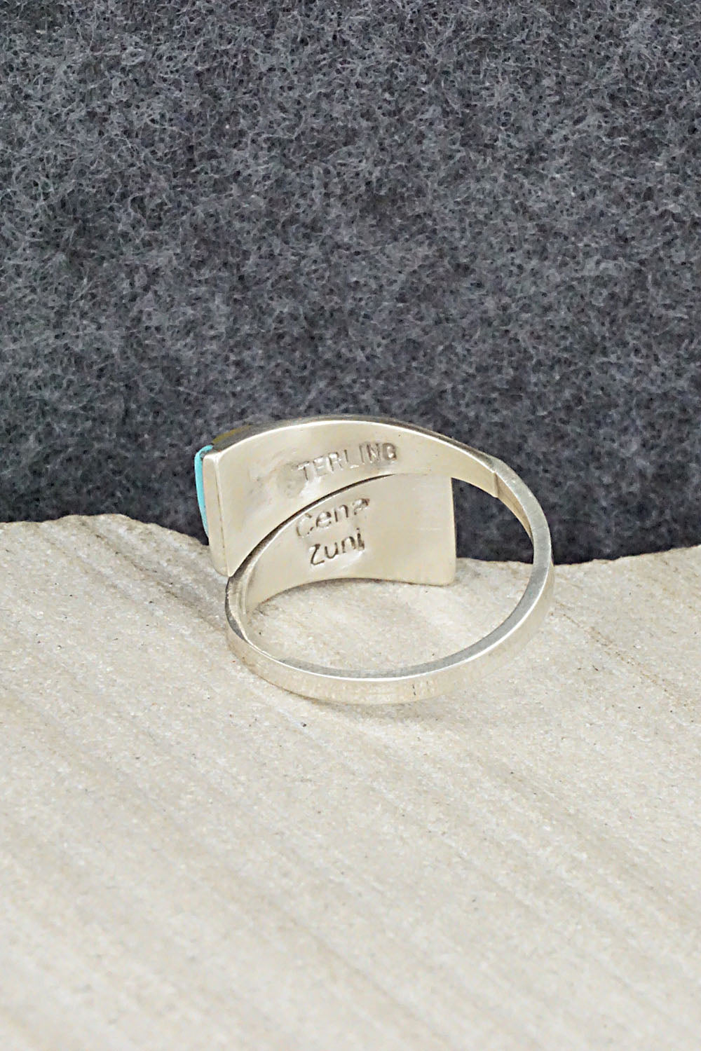 Multi Stone & Sterling Silver Ring - Mya Qualo - Size 6.25