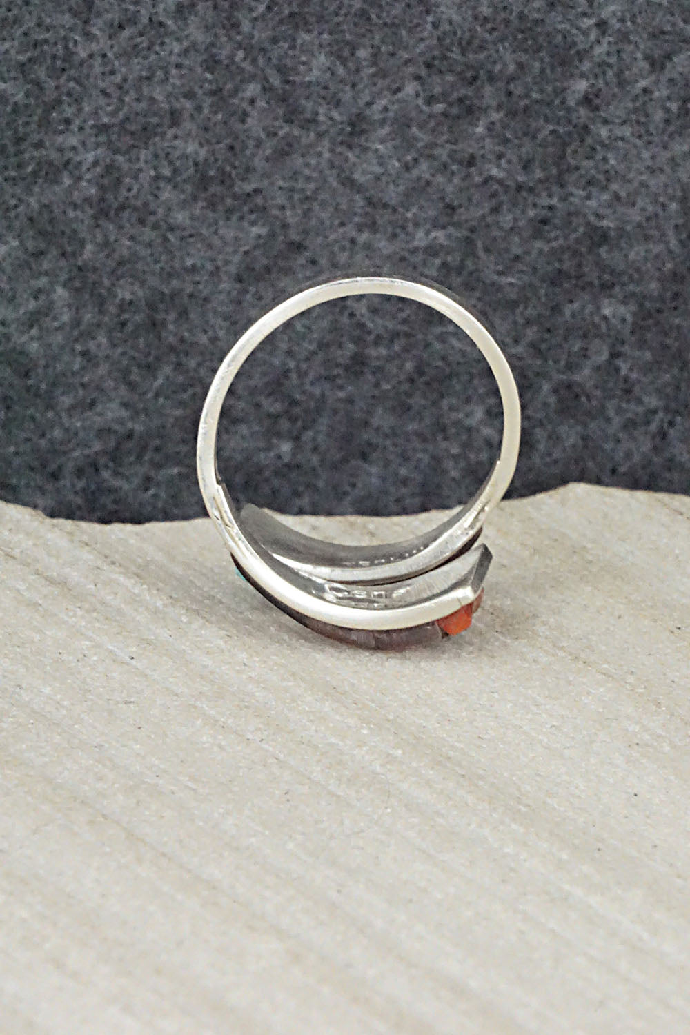 Multi Stone & Sterling Silver Ring - Mya Qualo - Size 6.25