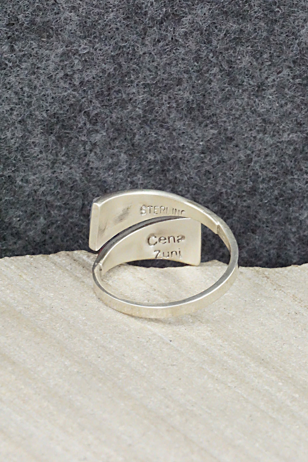 Multi Stone & Sterling Silver Ring - Mya Qualo - Size 6.5