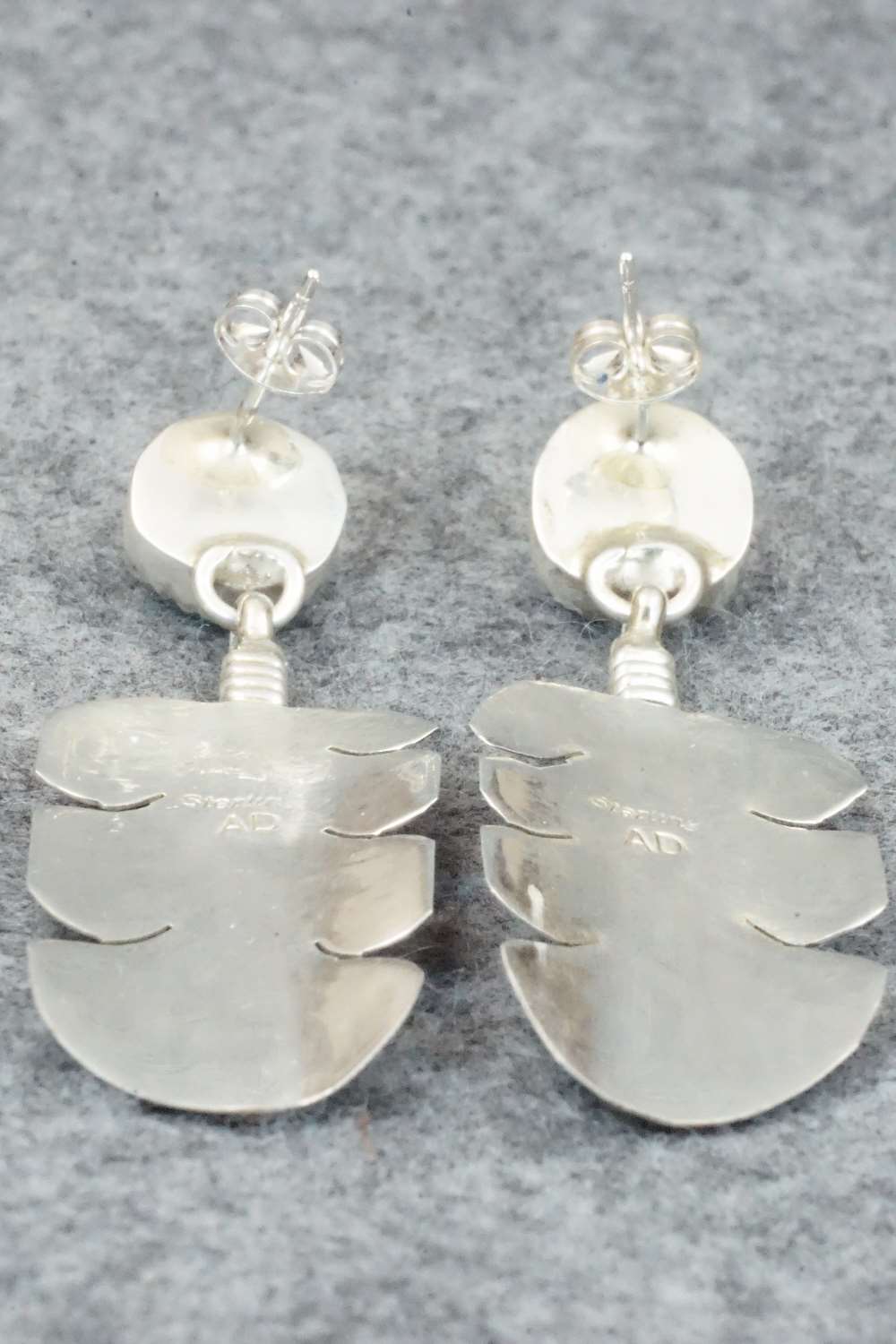 Turquoise & Sterling Silver Earrings - Aaron Davis