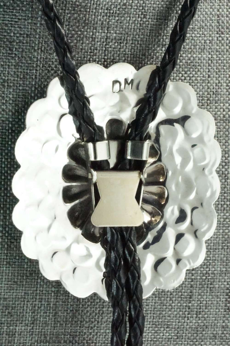 Turquoise & Sterling Silver Bolo Tie - Dale Morgan