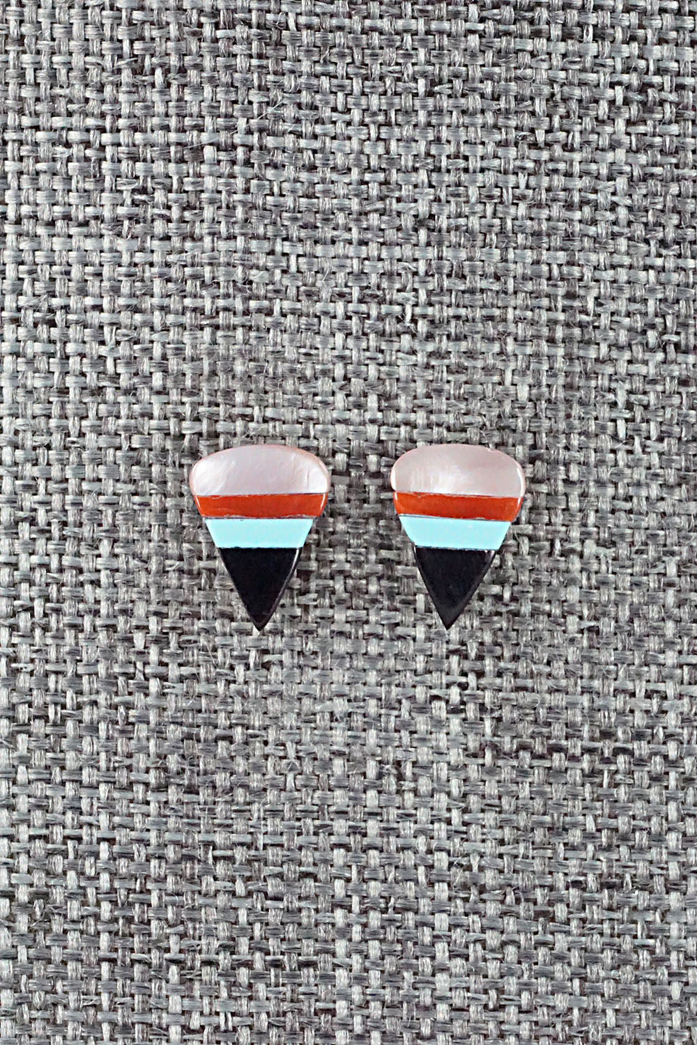 Multi Stone & Sterling Silver Earrings - Preston Walela