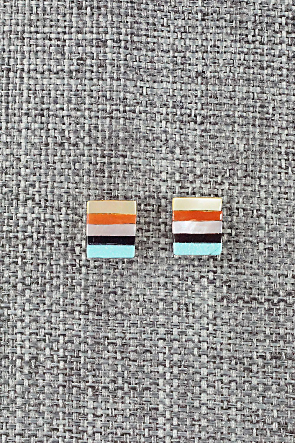 Multi Stone & Sterling Silver Earrings - Preston Walela