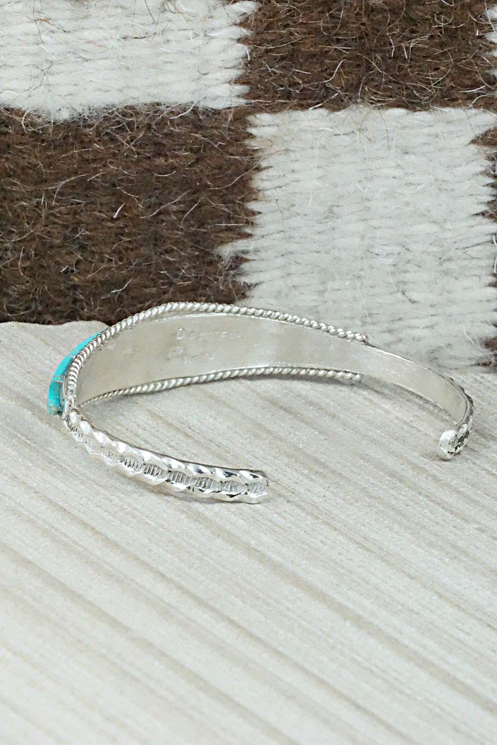 Turquoise & Sterling Silver Bracelet - Deirdre Luna
