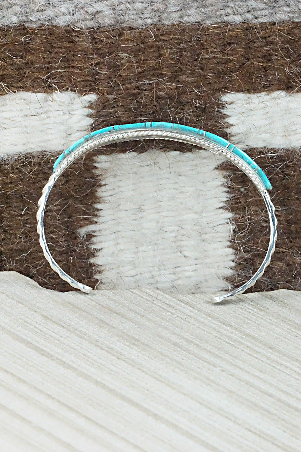 Turquoise & Sterling Silver Bracelet - Deirdre Luna