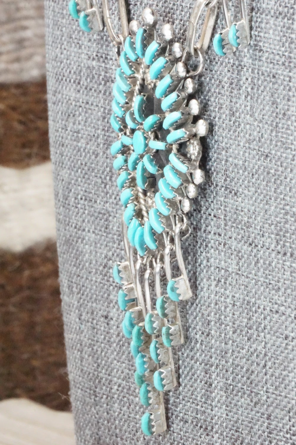 Turquoise & Sterling Silver Jewelry Set - Kevin Leekity