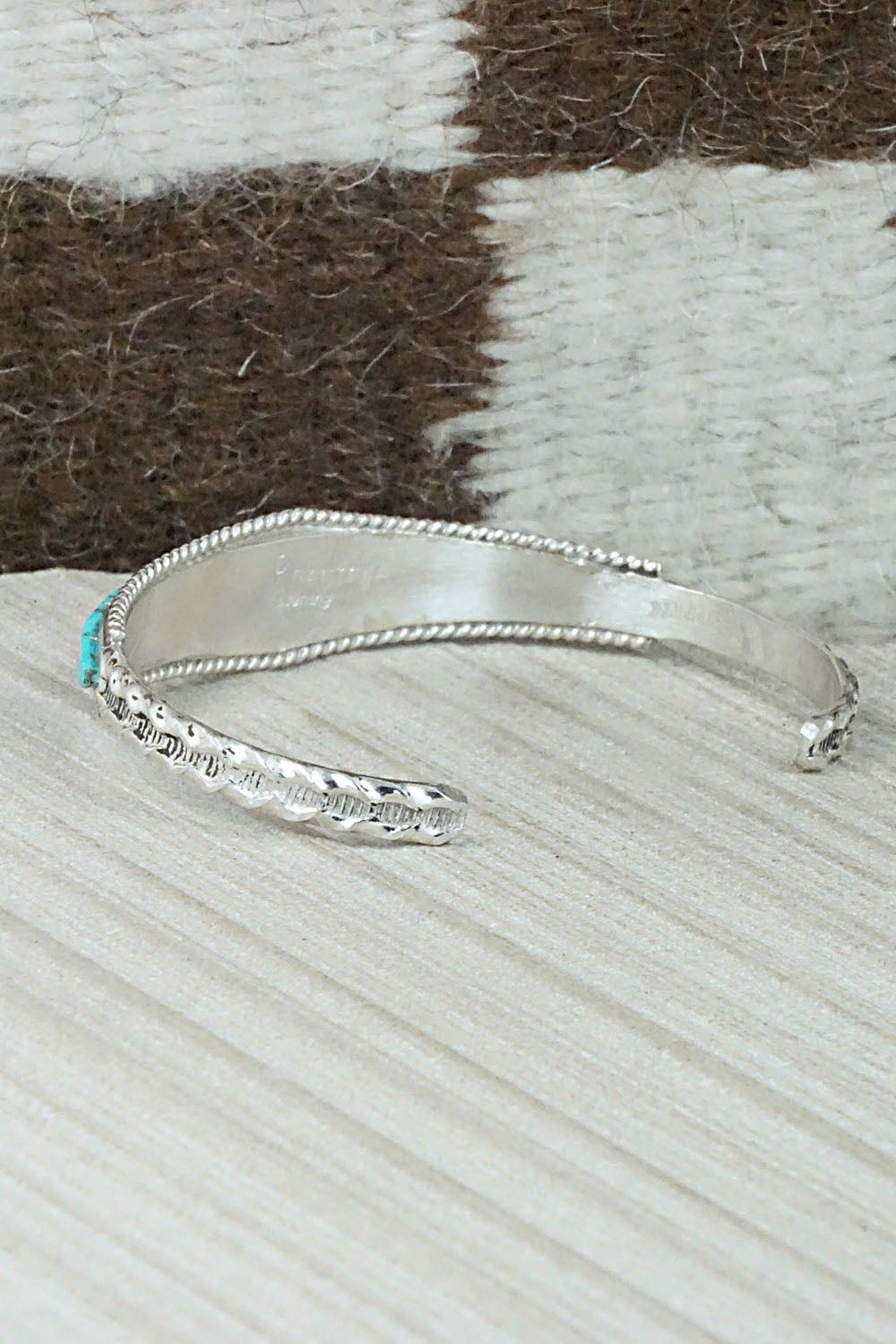 Turquoise & Sterling Silver Bracelet - Deirdre Luna