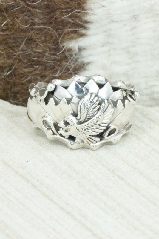 Sterling Silver Ring - Genevieve Francisco - Size 11.75
