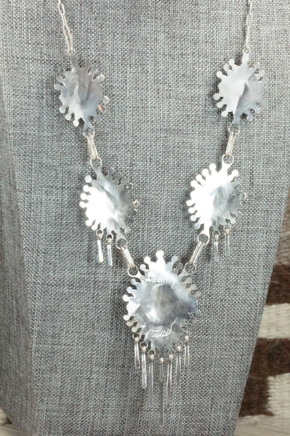 Turquoise & Sterling Silver Jewelry Set - Kevin Leekity