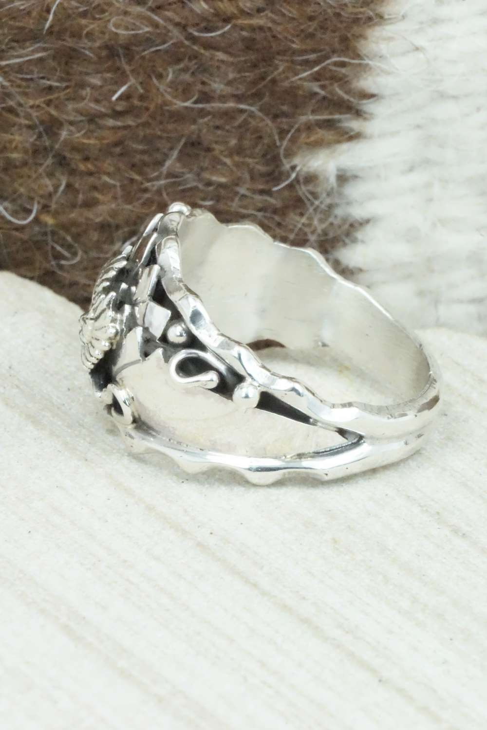Sterling Silver Ring - Genevieve Francisco - Size 11.75