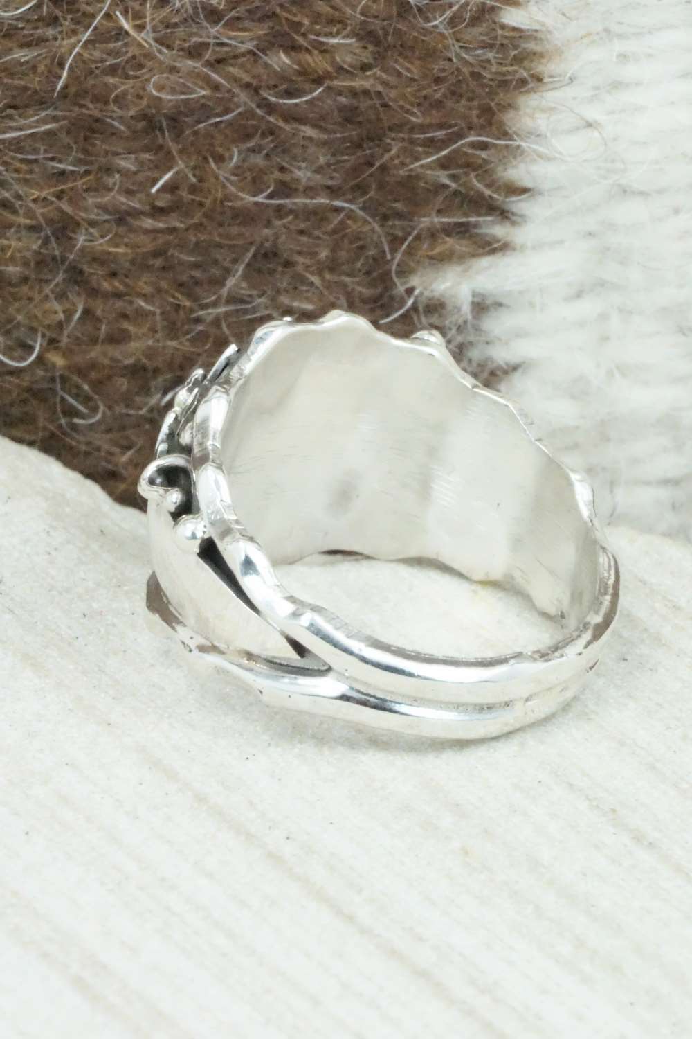 Sterling Silver Ring - Genevieve Francisco - Size 10.5