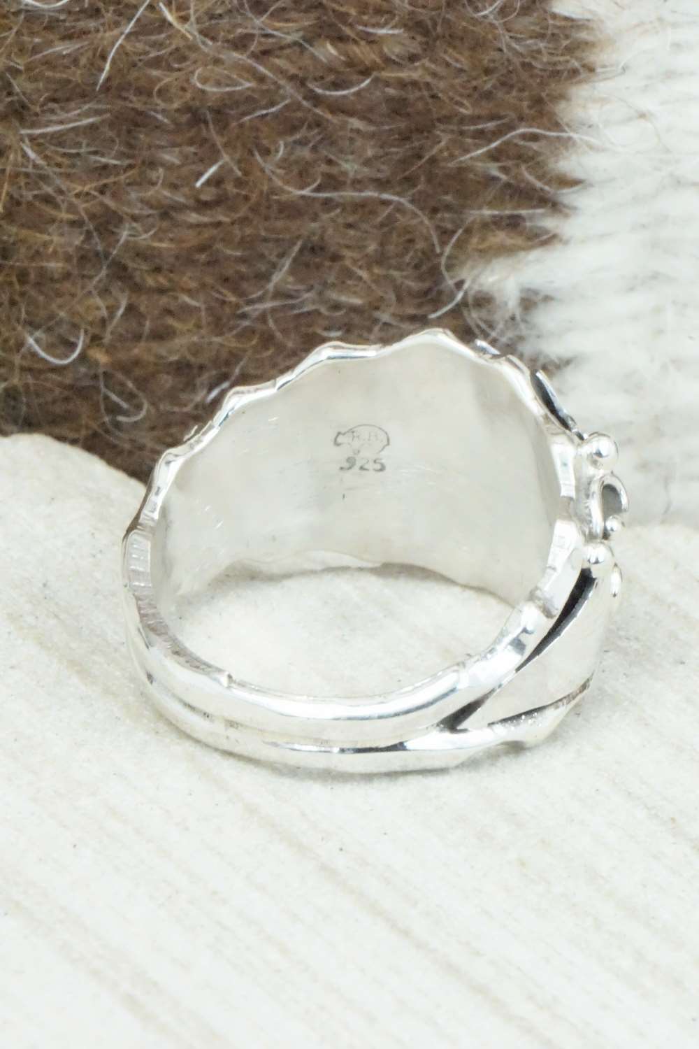 Sterling Silver Ring - Genevieve Francisco - Size 10.5