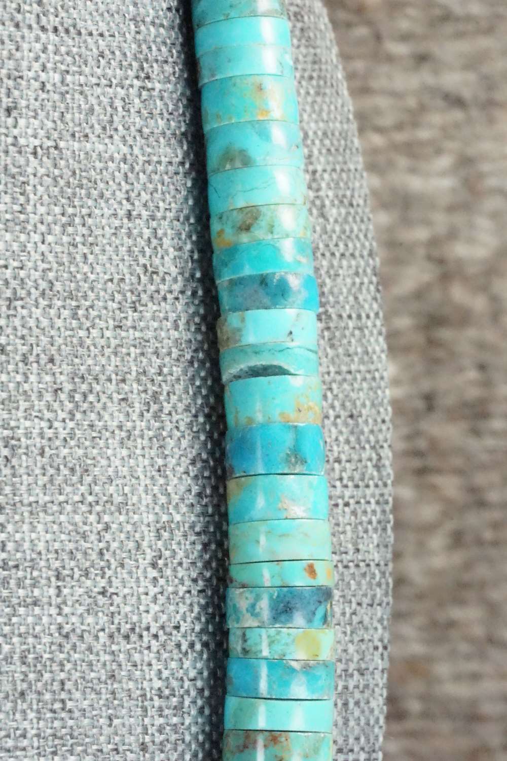 Turquoise & Sterling Silver Necklace - Joann Garcia
