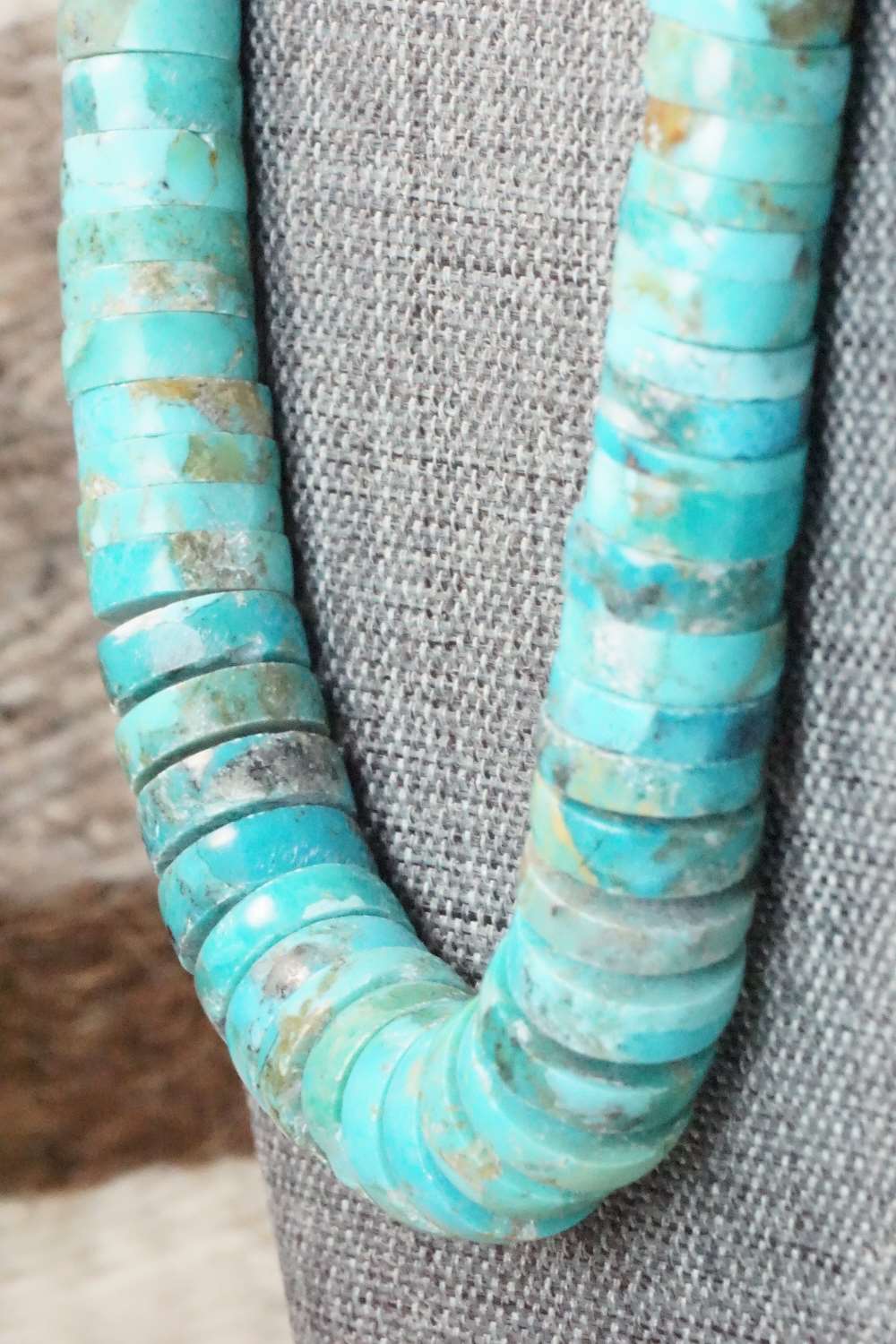 Turquoise & Sterling Silver Necklace - Joann Garcia