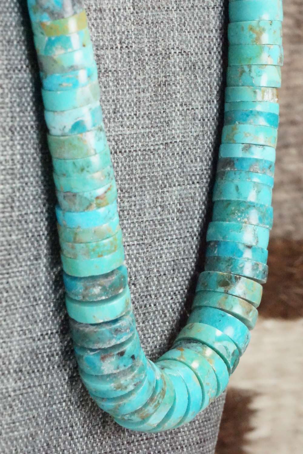 Turquoise & Sterling Silver Necklace - Joann Garcia