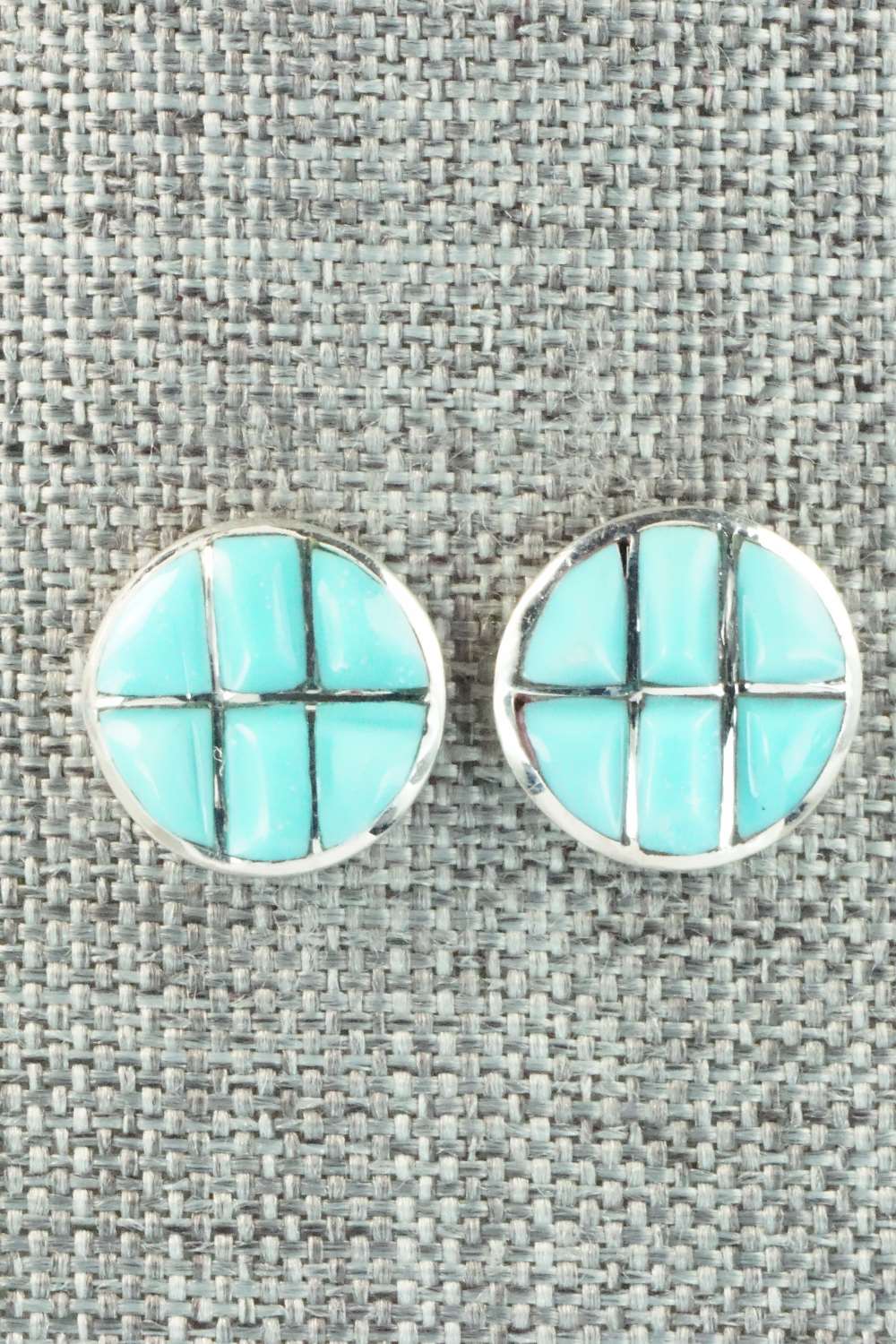 Turquoise & Sterling Silver Earrings - Lily Malani