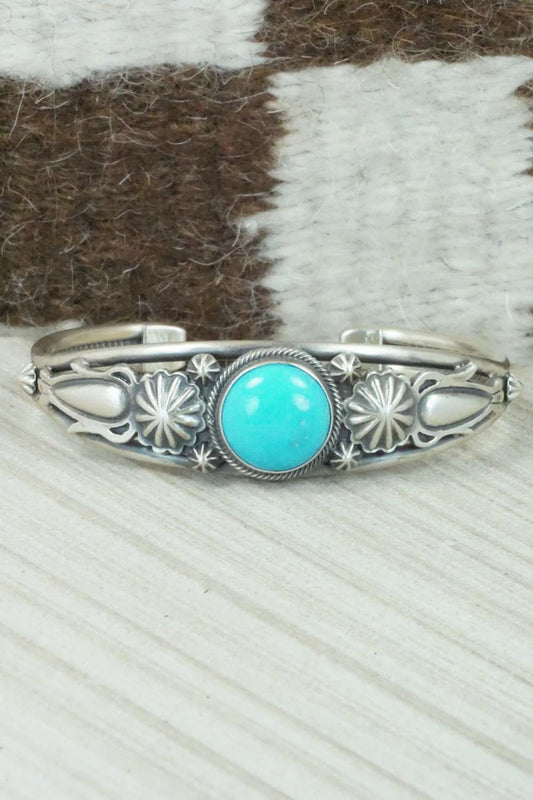 Turquoise & Sterling Silver Bracelet - Annie Spencer