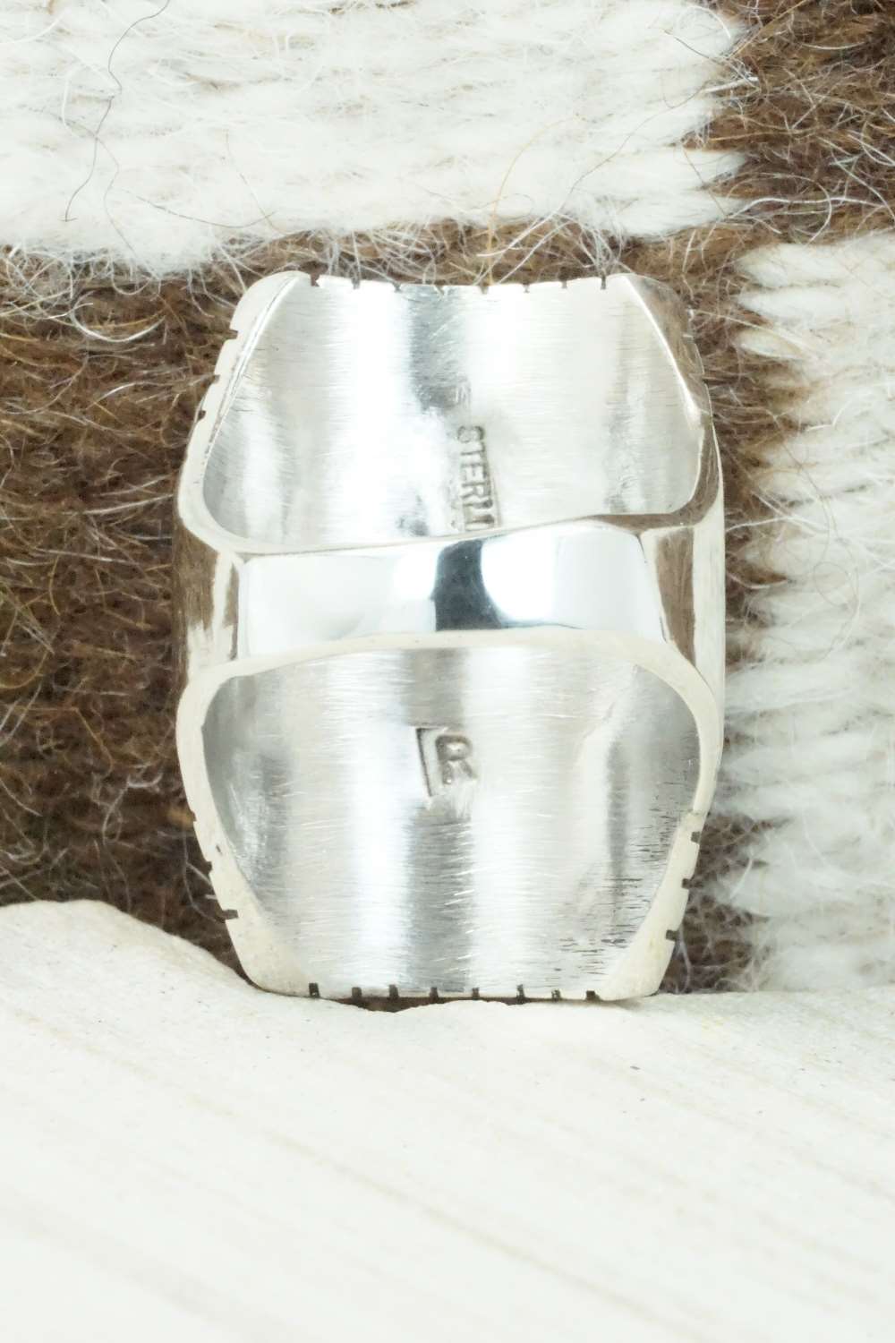 Wild Horse & Sterling Silver Ring - Trevor Jack - Size 12