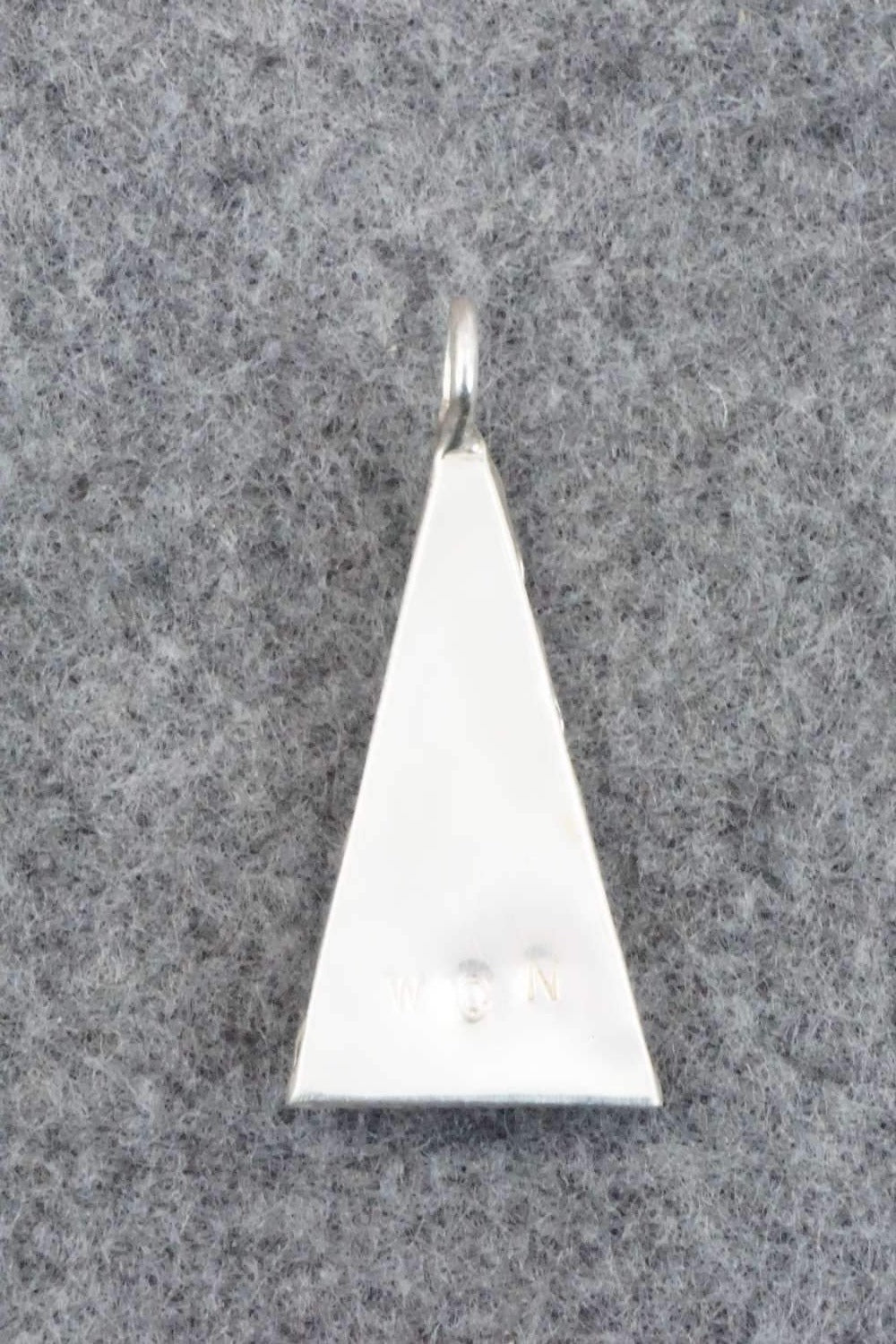 Multi Stone and Sterling Silver Inlay Pendant - Carol Niiha