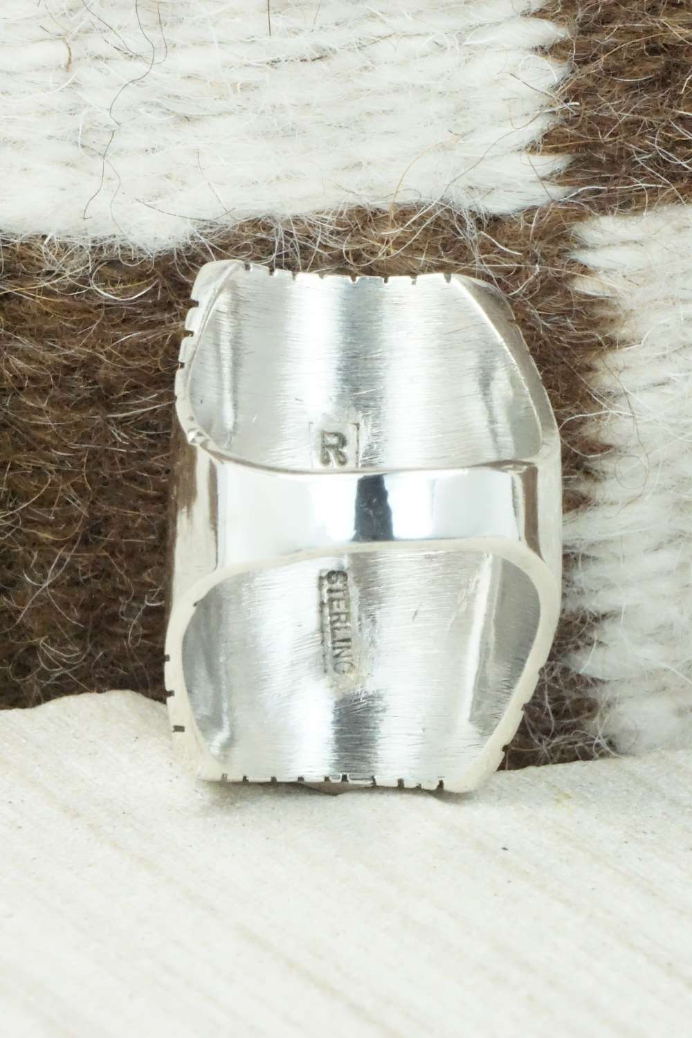Wild Horse & Sterling Silver Ring - Trevor Jack - Size 11