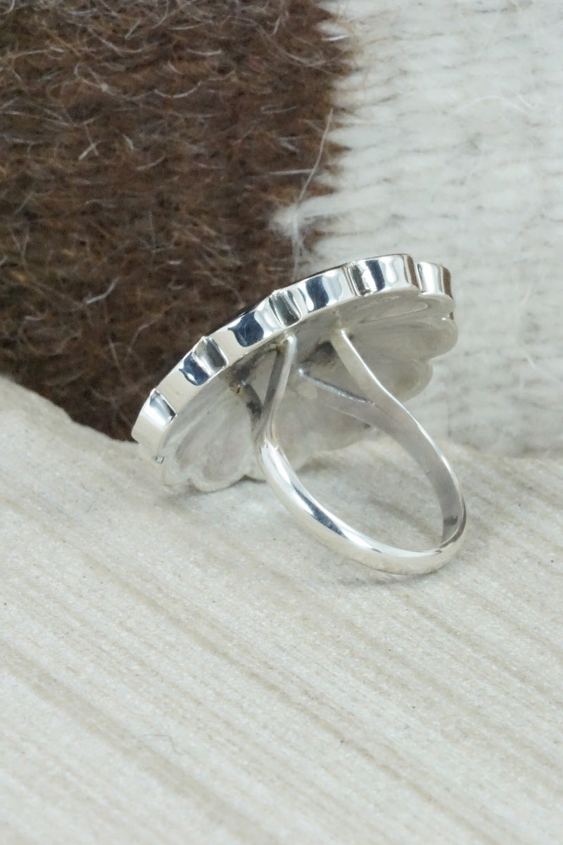 Multi Stone & Sterling Silver Ring - Denise Siutza - Size 6