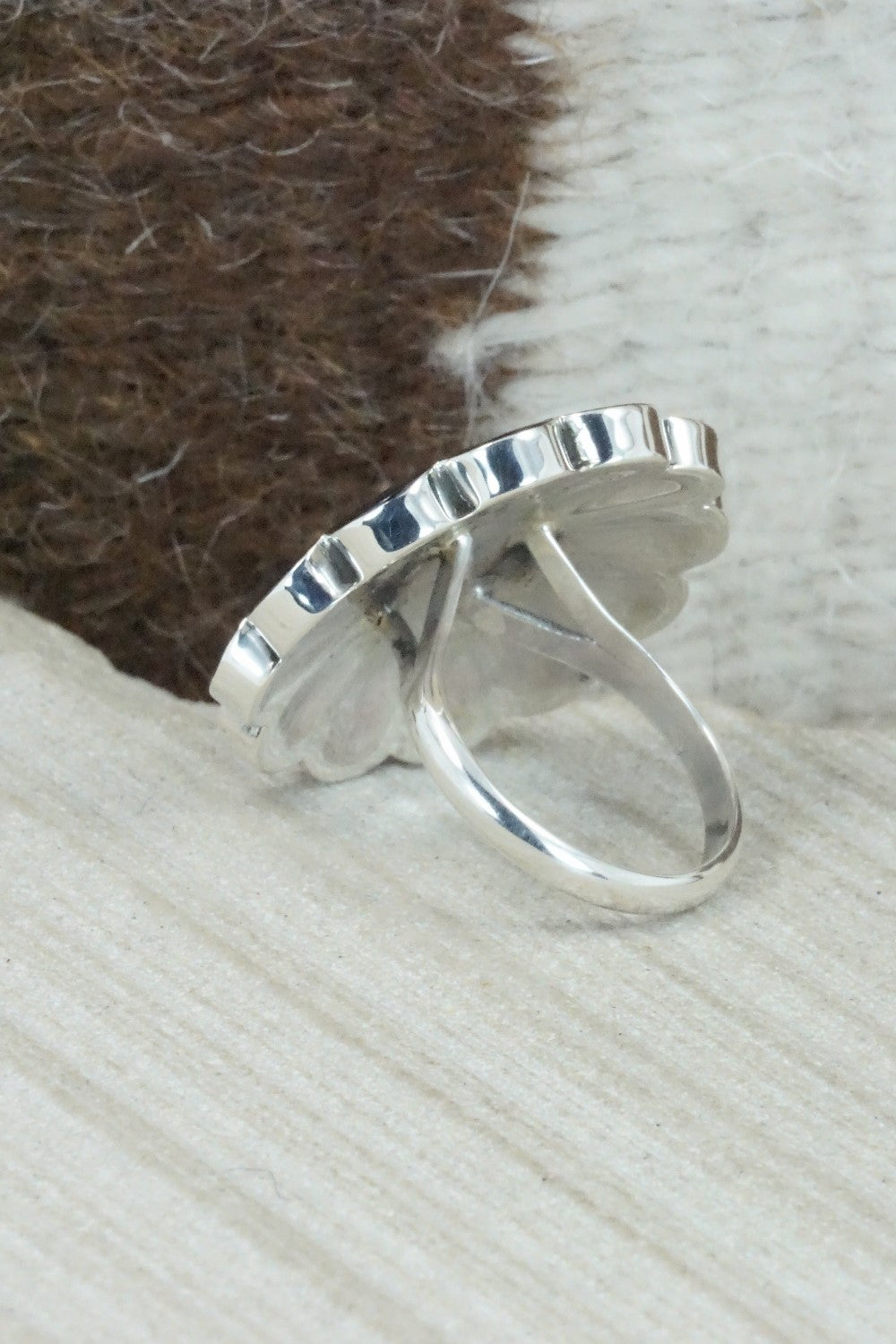 Multi Stone & Sterling Silver Ring - Denise Siutza - Size 6.75