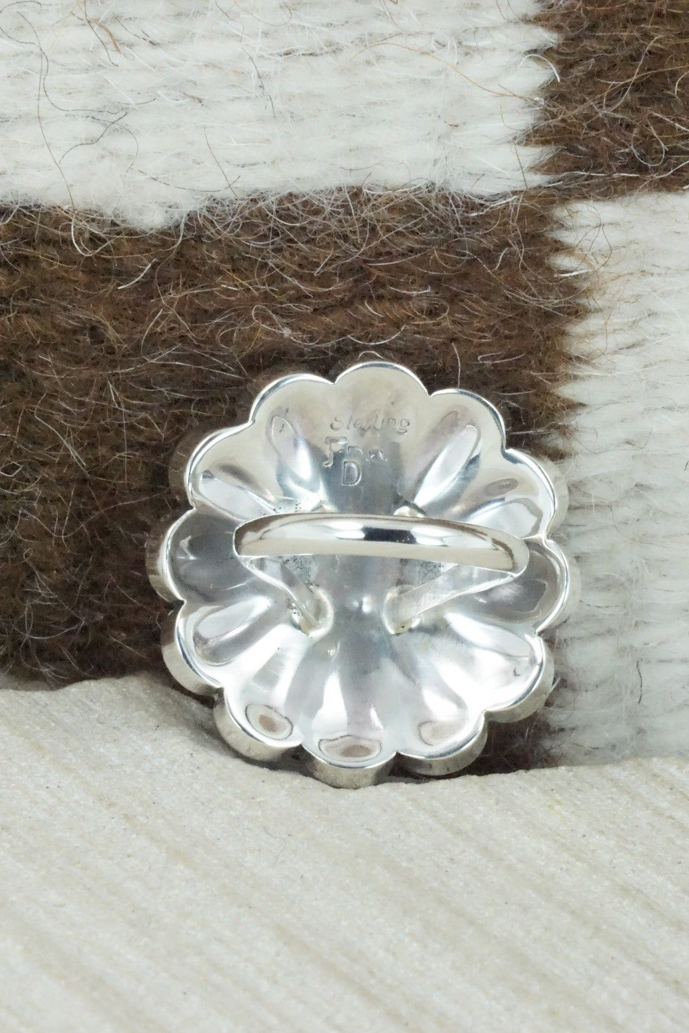 Multi Stone & Sterling Silver Ring - Denise Siutza - Size 6.75