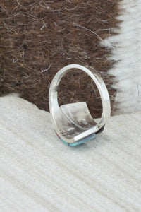 Multi Stone & Sterling Silver Ring - Cena Zuni - Size 6